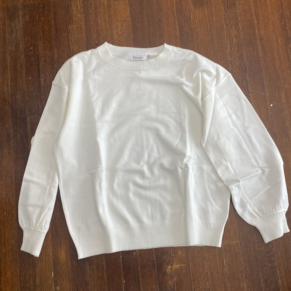 ANRABESS Two Piece  Set Long Sleeve Crewneck Sweatshirt Jogger Pants Size XL - Picture 7 of 13